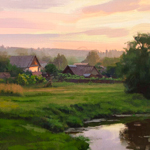 А река течёт