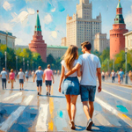 Я шагаю по Москве